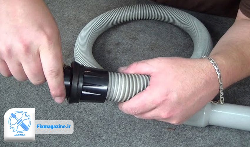 5. مسدود شدن لوله جاروبرقی پاناسونیک