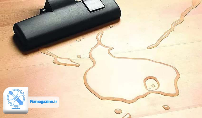 رطوبت وارد موتور شده است