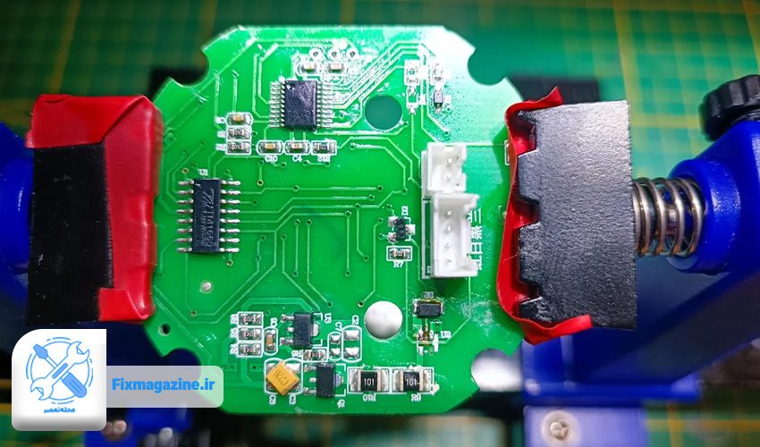 10. برد دستگاه سوخته است