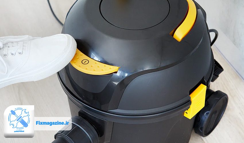 3. کلید پاور جاروبرقی از کار افتاده است