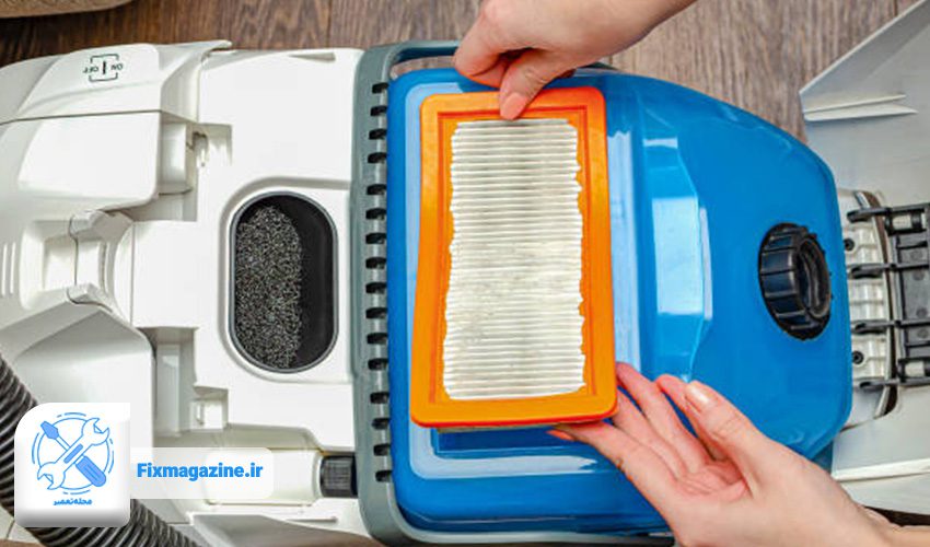 12. فیلتر کثیف شده است