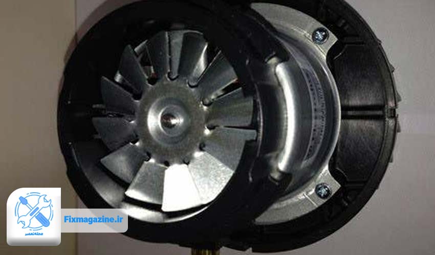 پروانه موتور آسیب دیده است