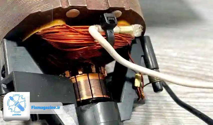 5. رله جاروبرقی معیوب شده است