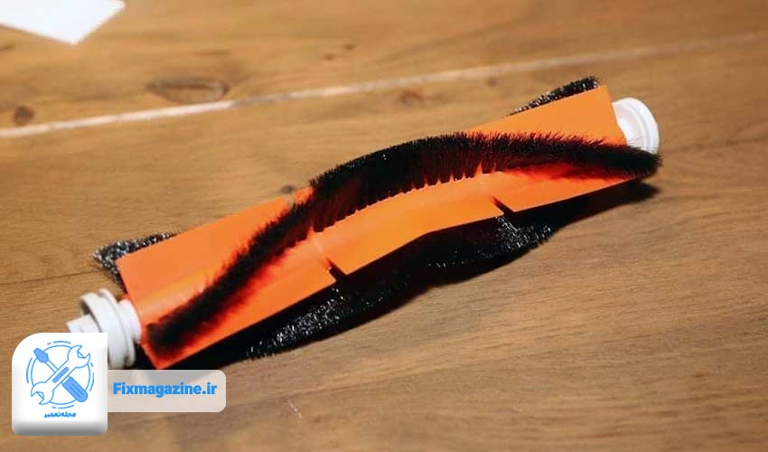 برس جاروبرقی شکسته یا مسدود شده است