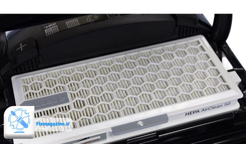 3. فیلترهای جاروبرقی مسدود شده اند