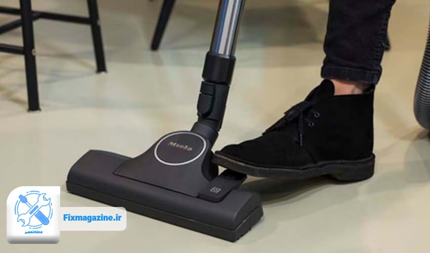 9. پارو (برس) جاروبرقی مسدود شده