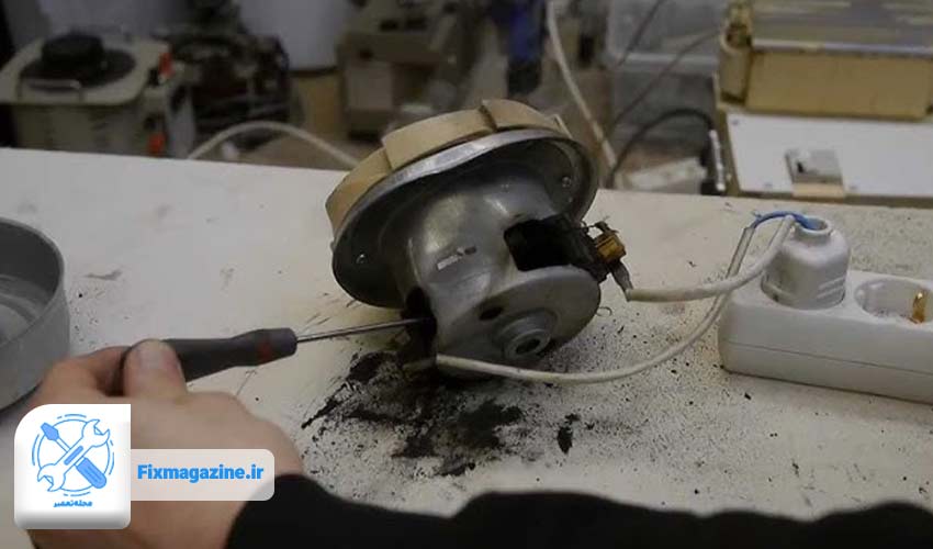 6. عیب در موتور دستگاه