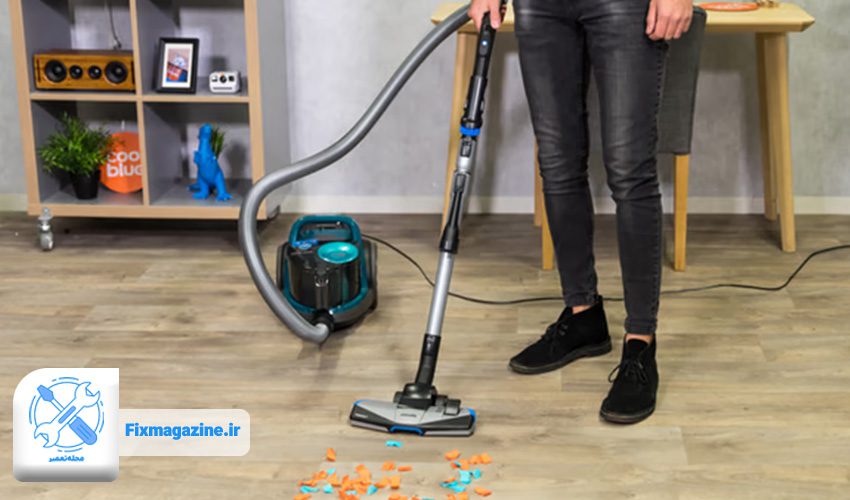 1. کم شدن قدرت مکش جاروبرقی سامسونگ