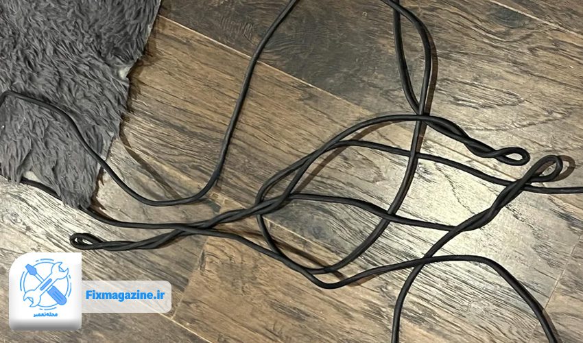 نکاتی برای جلوگیری از گره خوردن سیم های جاروبرقی