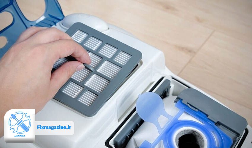 فیلتر نامناسب جاروبرقی