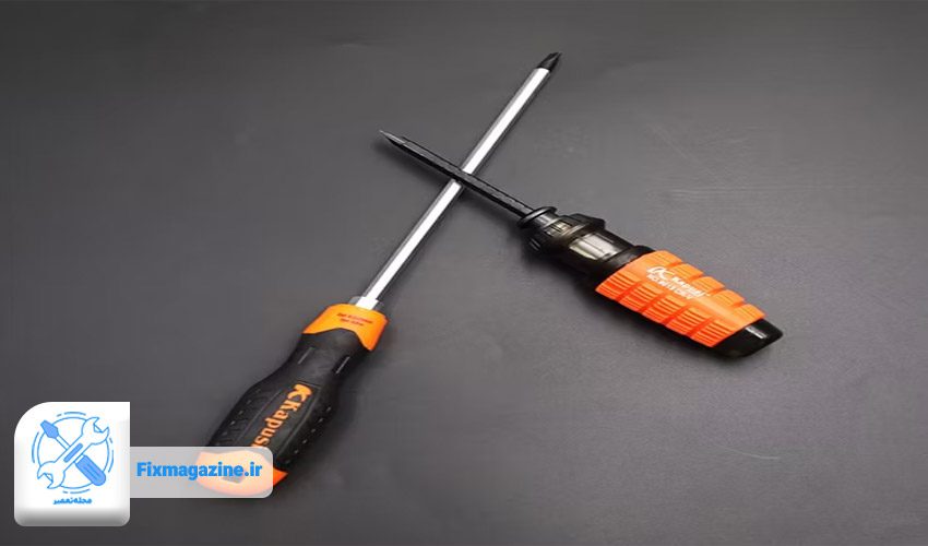ابزار مورد نیاز برای باز کردن جاروبرقی