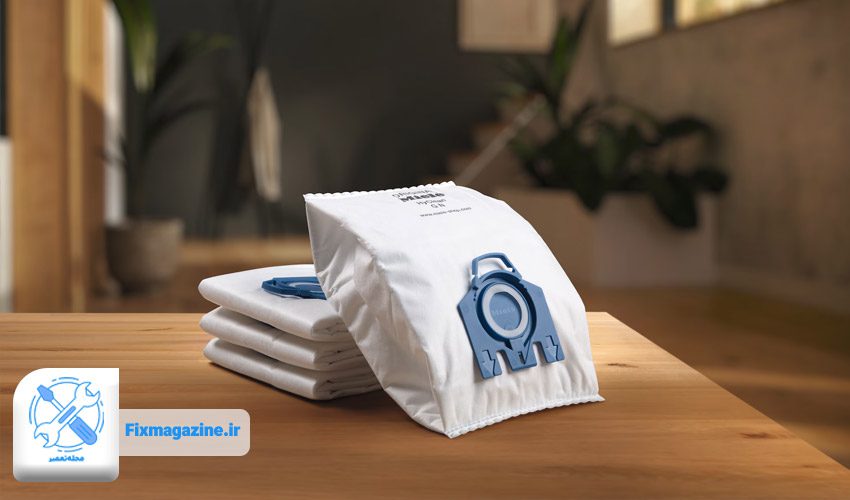 پر بودن کیسه جاروبرقی