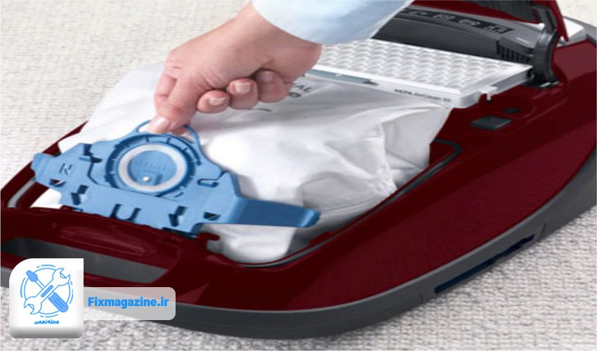 پر بودن کیسه جاروبرقی