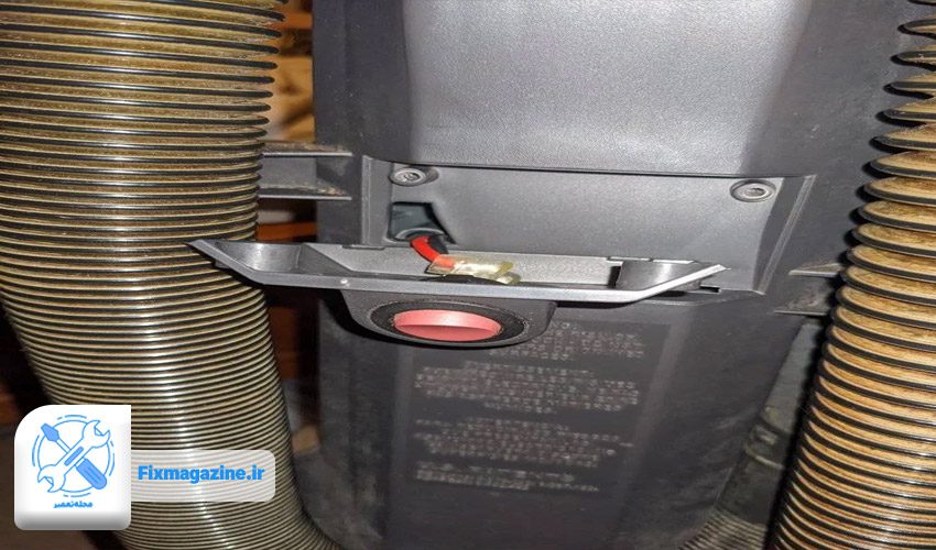 خرابی دکمه پاور جارو جاروبرقی