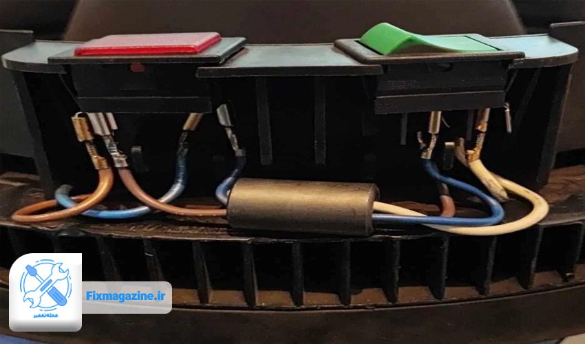 خرابی سوئیچ جاروبرقی