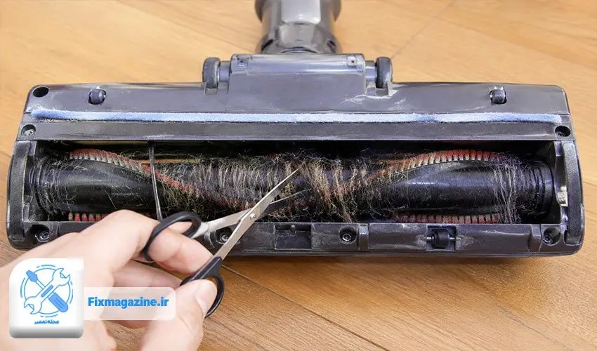 گرفتگی برس، علت بوی سوختگی جاروبرقی الکترولوکس