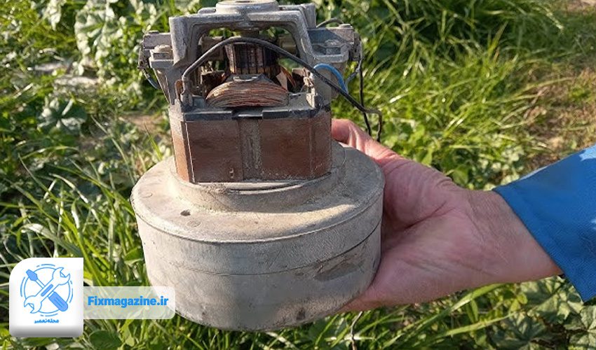 5. موتور یا برد الکترونیکی جاروبرقی بوش آسیب دیده است