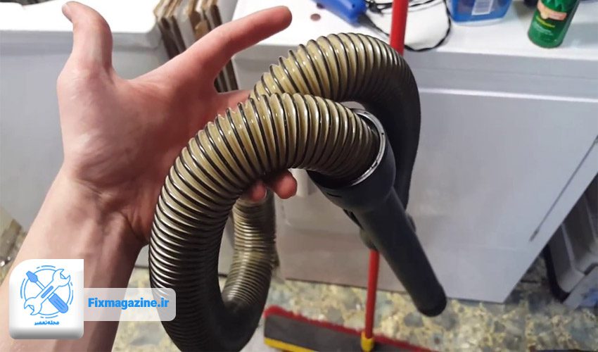 انسداد لوله‌ خرطومی جاروبرقی 